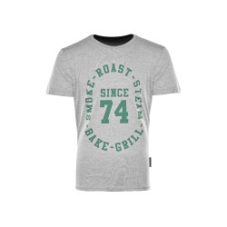 T-Shirt - Since 74 - Holzkohlegrau