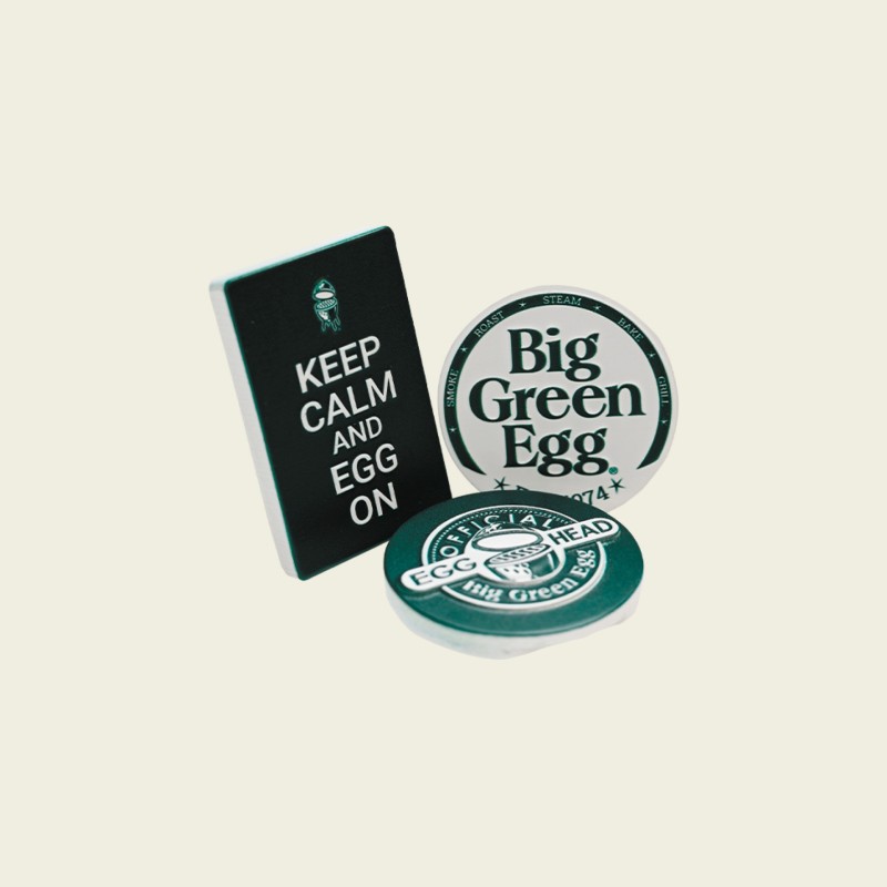 Big Green Egg 3 Magnete